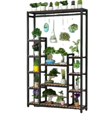 China Simply modern multi-layer flower shelf metal flower plant shelf rack modern pots&planters/metal flower pot shelf for sale