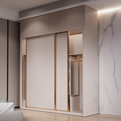 China Durable Home Wardrobe Bedroom Storage Cabinet For Clothes Hanging Cabinets For Space Saving Storage Organizer for sale