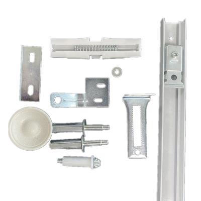 China Modern Door Hardware Bi-fold Door Track 7/16 Inch Pivot Door Hardware Kit for sale