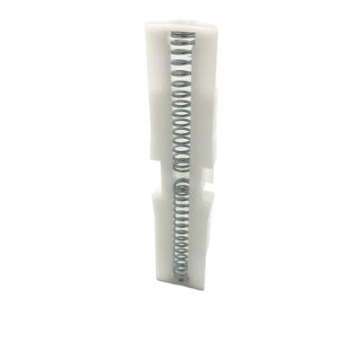 China Modern Factory Supply Plastic Door Slider Custom-made Door Accessories Bi-fold Door Spring Slider Guide for sale