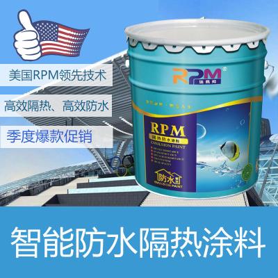 China Rpm108 Matte Roof Paint Top Waterproof Coating Anti Fouling Indoor Insulation for sale