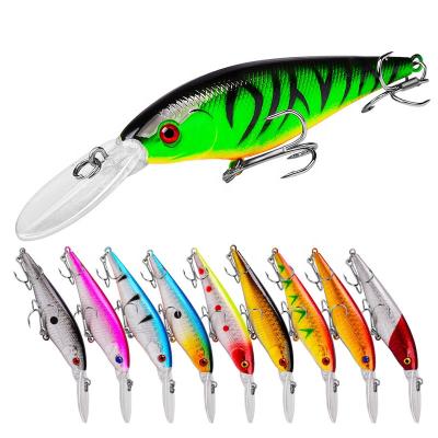 China ABS Plastic Muti-colors Hard Bait 10.5g 11.5cm Simulation Bait Fishing Tackle Minnow Lure Wholesale DW1176 for sale