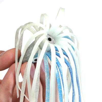 China Big Action 16cm Vivid Swimming Soft 78g Lures Fishing Octopus Squid Soft Plastic Lures Lead Squid Lead Skirt for sale