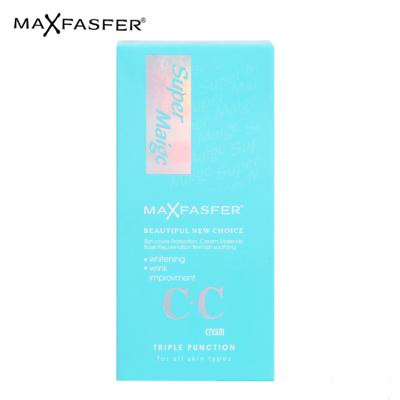 China Multifunctional Private Label Wholesale BB Cream GMPC Spot Certification MAXFASFER for sale