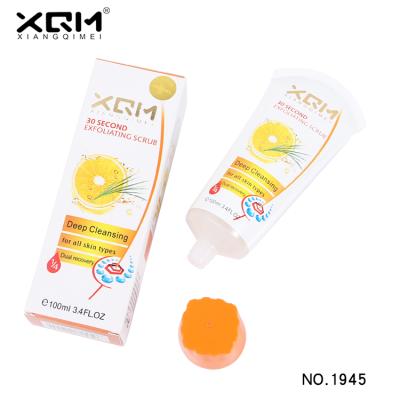 China Exfoliator Wholesale Spot Private Label XQM Orange Flavor Exfoliating Gel GMPC Certification for sale