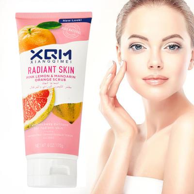 China Exfoliator Scrub Cream For Brighter Appearance Skin Firmness Pink Grapefruit Scrub Cutin Creams Anti Aging Cosmetics Facial Cream Scrub for sale