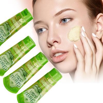 China Exfoliator Scrub Cream Moisturizing Exfoliating Aloe Vera Scrub Facial Cream Natural and Clean Skin Care Exfoliating Scrub for sale