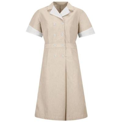 China Can Be Wholesale Custom Women Hospital Nurse Medical Scrub Nail Hair Spa Uniform Beauty Salon Operating Uniform Dress for sale