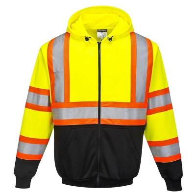 China High-end Windproof Hi-strength Windproof Fleece Hooded Sweatshirt Working Uniform for sale