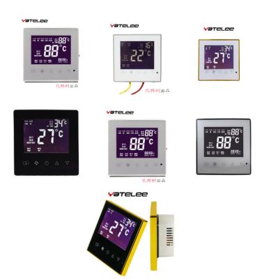 China Intelligent Control Fan-coil Digital LCD Display Smart Thermostat for Central Air Conditioning for sale