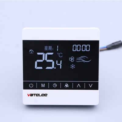 China Modern Fan Thermostats Coil Thermostat Programmable Touch Screen Thermostat for sale