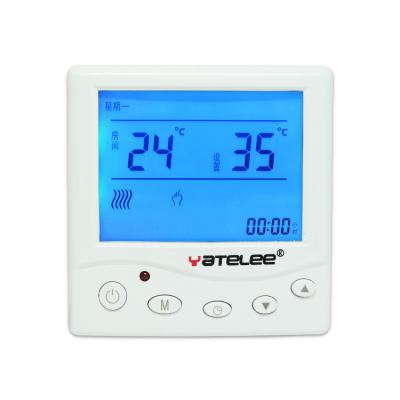 China Smart Digital Room Floor Heating Temperature Control Indoor Smart Programmable Thermostat for sale