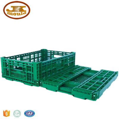 China Steel Customize Size Plastic Basket Injection Mold Fruit Crate Molding for sale