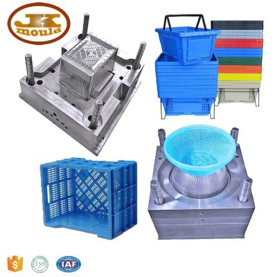 China High Quality Cheap Price Customized Fruit Basket Vegetable Mold Steel Injection Shopping Basket Plastic Frame for sale