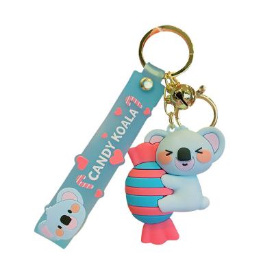 China Business gifts Factory custom 3d cute doll keychain koala animal keychain for sale