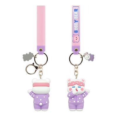 China Business gifts Custom 2d/3d soft Pvc keychains Custom brand logo Cute rubber keychains for sale