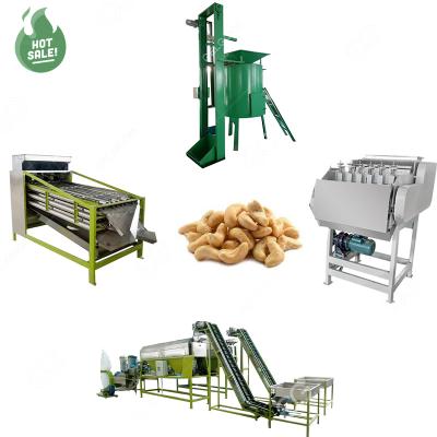 China High Effiency Automatic Cashew Processing Machine 20Kg Cashew Nut Peeling Machine Cashew Production Line for sale