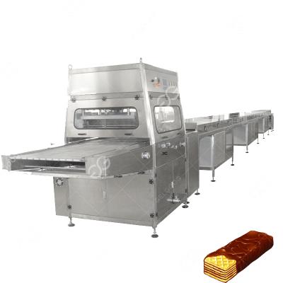 China Farms Yongdesheng Chocolate Cereal Bar Chocolate Covered Marshmallow Making Chocolate Bar Spread Machine for sale