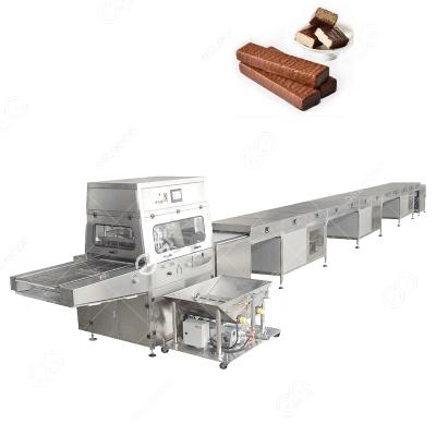 China Commercial Supply LG-TYJ1000 Chocolate Enrobing Machine Arcan Chocolate Dipping Cream Pouring Machine for sale