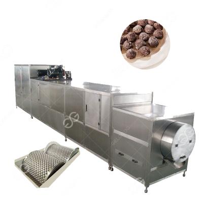 China Flavoring factory making 10 mm chocolate ball rolling mill chocolate malt ball forming machine for sale for sale