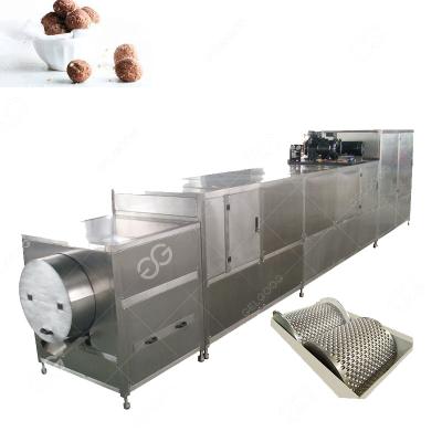 China Factory 10Mm Raisin Chocolate Balls Arabic Flavoring Cream Chocolate Easter Making Machine For Low Production for sale