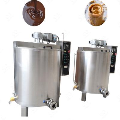 China Hotter Chocolate Storage Tank Chocolate Storage Tank Chocolate Mixer Heat Canning Machine Cocoa Melanger for sale