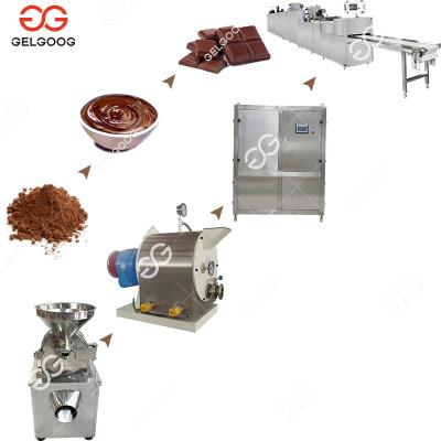 China Wafer Cookies Chocolate Production Line Commercial Chocolate Making Machinery Small Machine For Industrial Chocolate Processing Machinery for sale