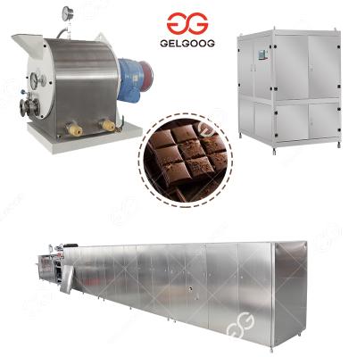 China Commercial Catering Line Machine Milk Chocolate Chocolate Bar Tank Chocolate Making Machine Production Line for sale