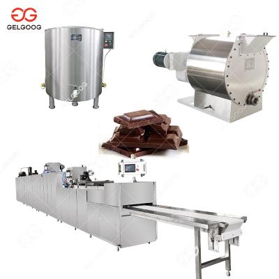 China Gelgoog Commercial Chocolate Making Molds Machine Tank Chocolate Supply Grinding Machines Required For Making Chocolate for sale