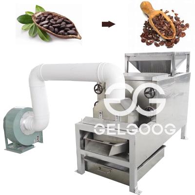 China 300-500Kg/H Cocoa Bean Peeling Machine Peanuts Peeler Roasted Cocoa Bean Peeling Machine For Sale for sale