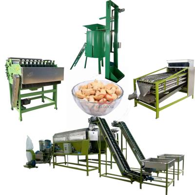 China High Effiency Automatic Raw Cashew Kernel Shelling Size Vibrator Hemp Cashew Nut Processing Machine Lentils for sale