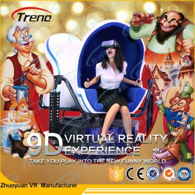 Cina Simulatore pieno del cinema di realtà virtuale 9D di moto con i vetri di alta risoluzione di VR in vendita