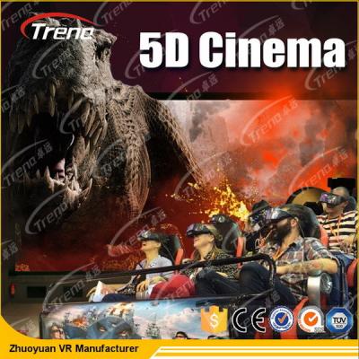 China Cine eléctrico 8/9/12 asientos del movimiento 5D con la plataforma hidráulica de 6 DOF en venta