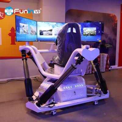 China Simulador comercial de la realidad virtual 9D que compite con el simulador Arcade Game Chair de la motocicleta de F1 Seat en venta