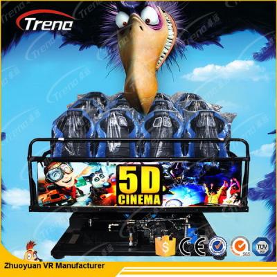 China 70 películas del PCS 5D + 7 arma asombroso del cine del PCS 7D que tira el simulador del cine 7D con el sistema eléctrico/hydráulico en venta