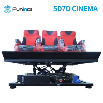 Cina Cinema 5D personalizzato con sedili a movimento dinamico in vendita