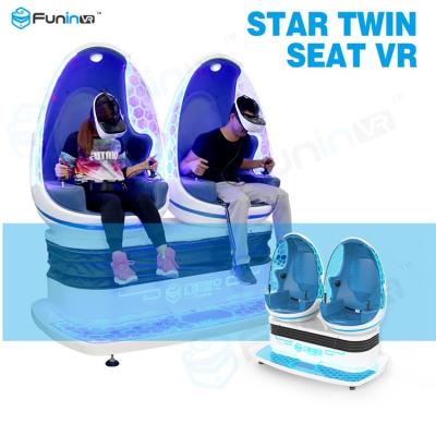 China Simulador de paseo de lujo del movimiento del cine/VR de la realidad virtual de la cabina 9D para el parque temático en venta