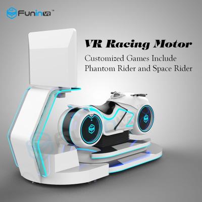 China VR Car Driving 9d Cinema Motorcycle Vr Simulator , Racing Game Machine for sale