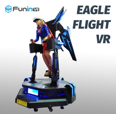 China Funin VR die opstaan schietend de Vlieg VR Flight Simulator van de Spelmachine 9D voor Winkelcomplexxen Te koop