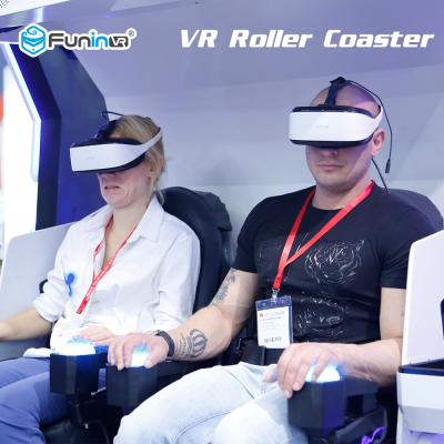 China Der dynamischen fantastische schießende VR Spiele 9D VR Simulator-VR Achterbahn- zu verkaufen