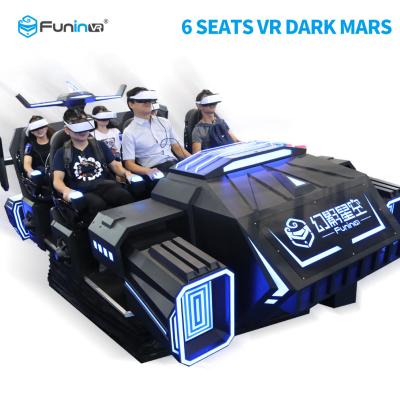 Chine 6 le théâtre attrayant 6 de cinéma des sièges VR pose l'obscurité Mars de simulateur de 9D VR à vendre