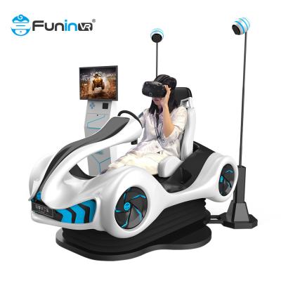 China Glasvezelmetaal Commerciële 9D die Vr Kart met de Helm van HTC rennen VIVE Te koop