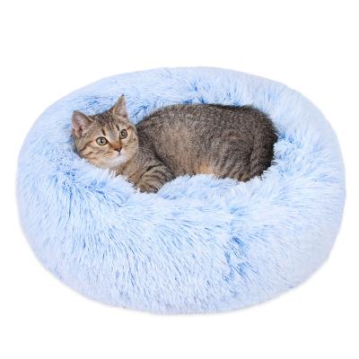 China High Quality Washable Fashion Breathable Washable Custom XL Cave Blanket Removable Funny Round Sofa Pet Mat Beds Dog Bed for sale