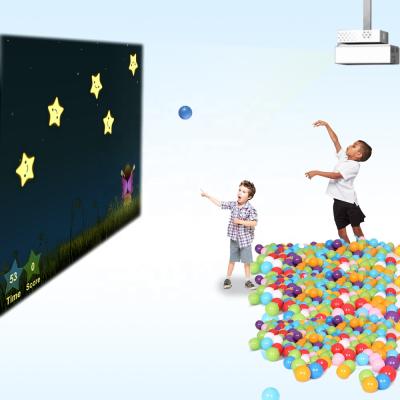 China ChariotTech Interactive Smash Wall Games for Kids Indoor Playground, Interactive Wall Projection CT-ISW for sale