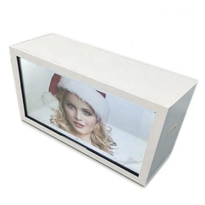 China ChariotTech indoor best price wonderful transparent lcd glasses for advertising display, window display for sale