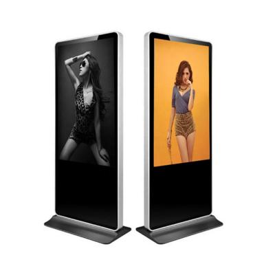 China Indoor outdoor 55inch floor standing digital signage, totem, LCD advertising kiosk for advertisement marketing display. for sale