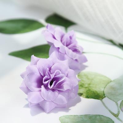 China Wholesale Colorful Silk Carnation Flower Artificial Flower Heads New Arrival Hydrangea Flower Heads For Wedding Decoration for sale