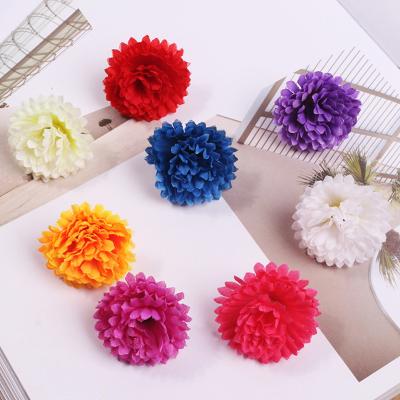 China Artificial Hydrangea Flower Head 3x4cm DIY Flower Carnations Bulk Wholesale Artificial Flowers Flower for Baby Gifts and Wedding Decorations for sale