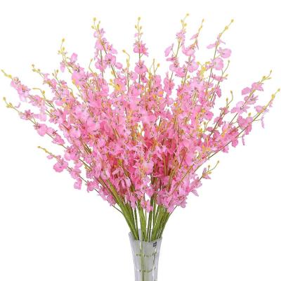 China Eco - Friendly Wholesale Artificial Orchid Flower For Home Wedding Decoration for sale