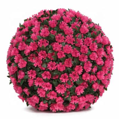 China Interior and exterior decoration; artificial grass ball wedding Linwoo fake grass ball artificial green balls suppliers for sale